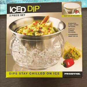 Prodyne Iced Dip 3 Piece Set